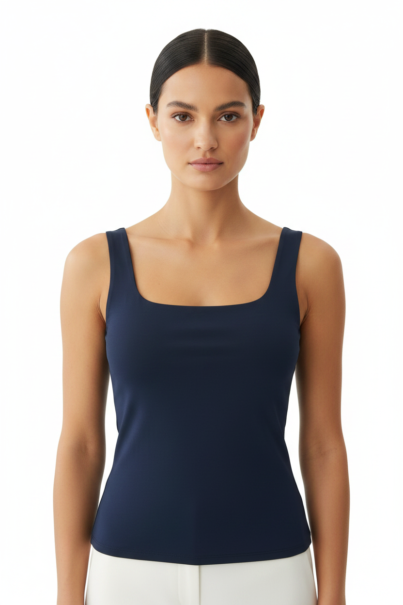 Canotta basic Vicolo UAB0061 Blu