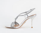 Sandalo Regale Silver Steve Madden similpelle metal – vista laterale sinistra