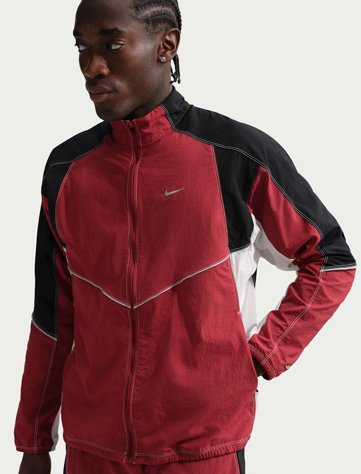 Giacca da tuta Dri-Fit Nike IF2028-613 Team Crimson/Black/Summit White/(Reflective Silver) Uomo