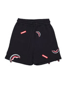 SPRAYGROUND SP847EBLK Shorts Sharkpatches Uomo Nero
