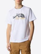 THE NORTH FACE NF0A8GUXFN41 T-Shirt Mountain Line Regular colore Bianco (TNF White) 