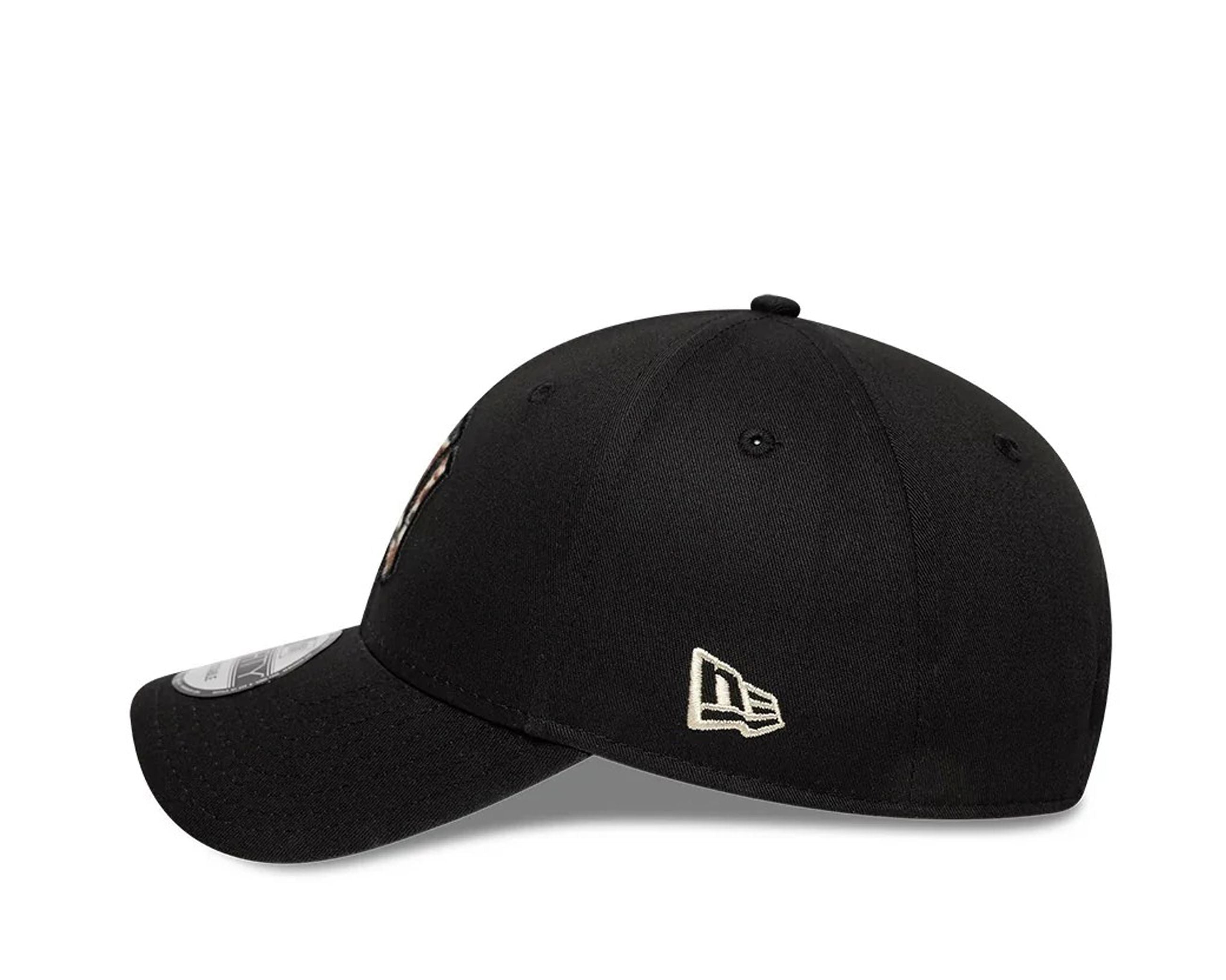 Cappello New Era 60844109 9FORTY New York Yankees Animal Print Nero
