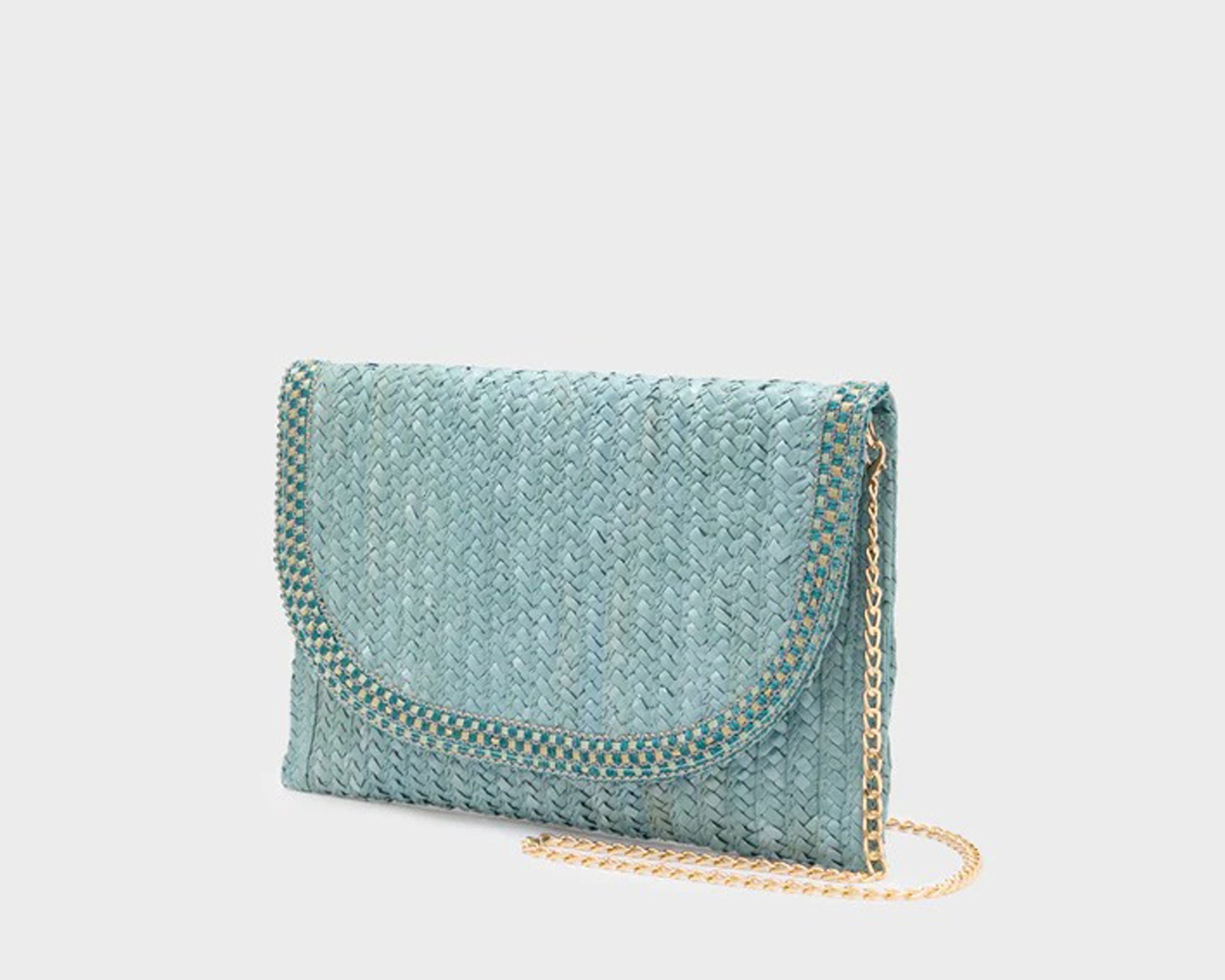 Pochette Nalì Sami QIPC0177 Celeste