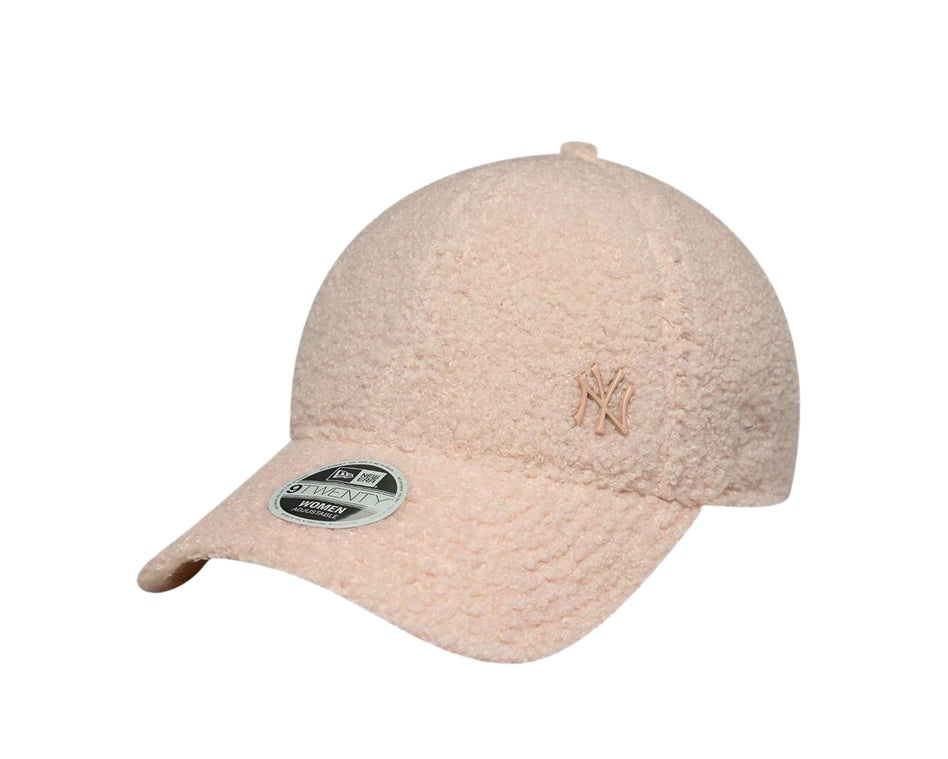 Cappello NEW ERA 9FORTY New York Yankees MLB Borg rosa Donna