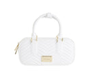 Borsa a mano Marc Ellis Flat Soho 26 Donna Milk Light Gold - Vista frontale