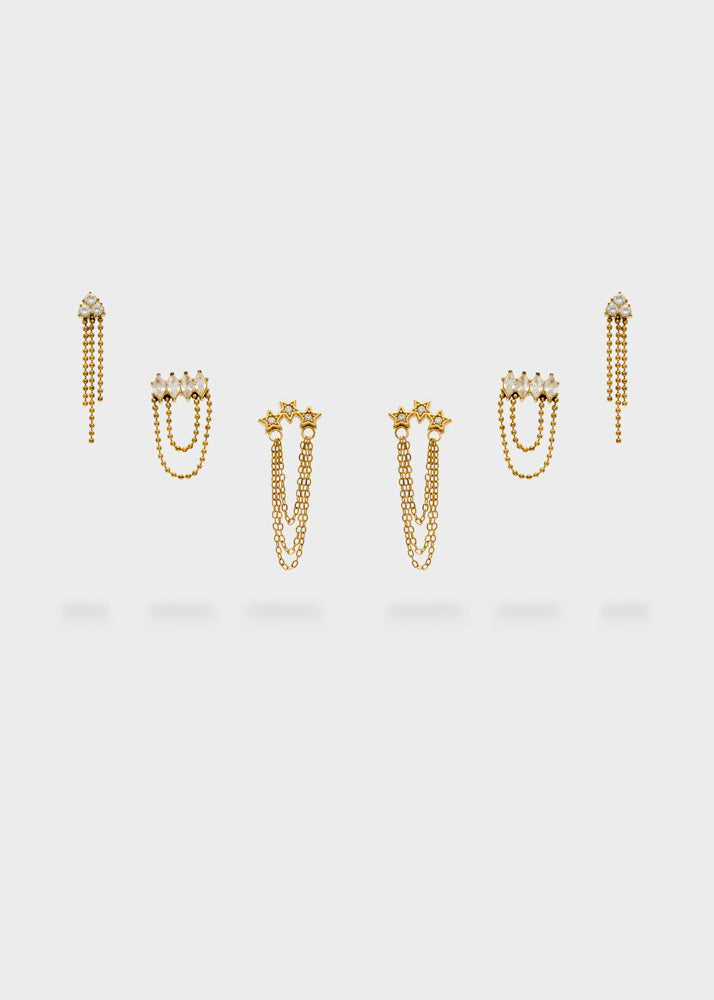 Set orecchini Nalì YAOR0065 Oro Donna