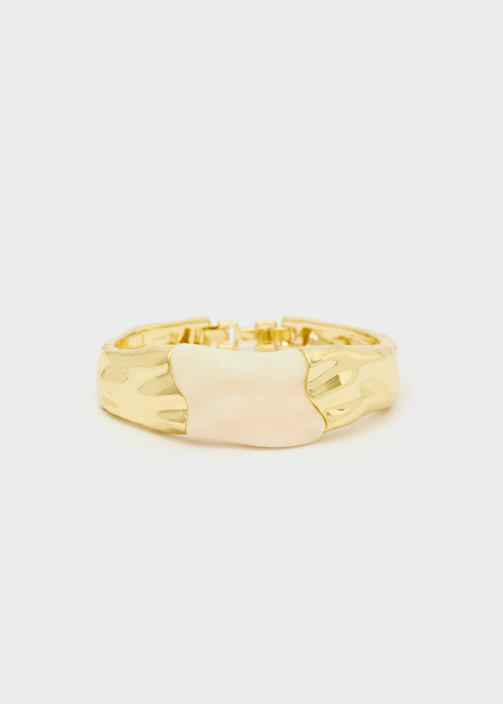 Bracciale Nalì Sand VSBR0005 Off White/Oro 