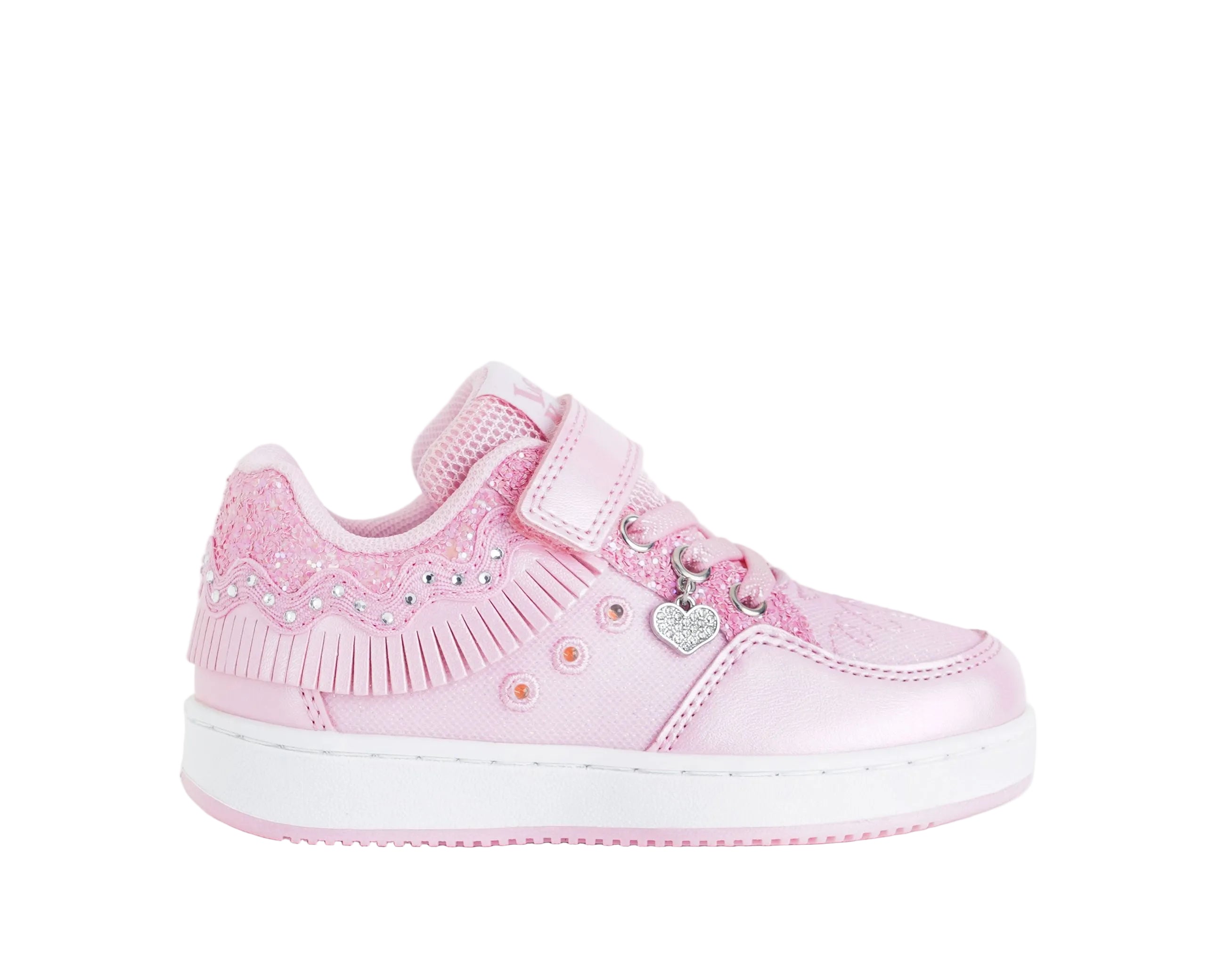 Sneakers Lelli Kelly Frangetta Mix LKAL8060A00 RO01 Rosa Bambina