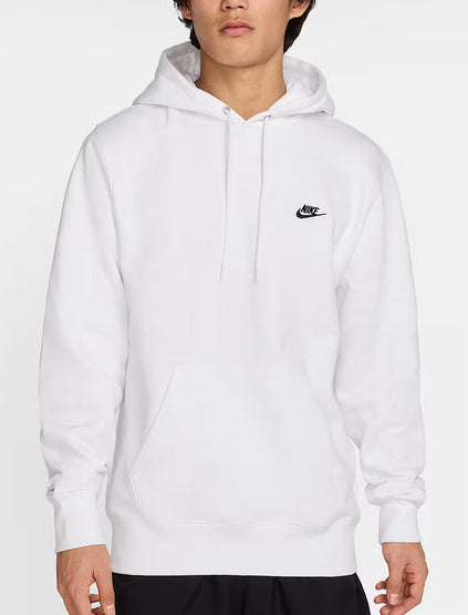 Felpa con cappuccio Nike Club Fleece FN3859 100 Uomo