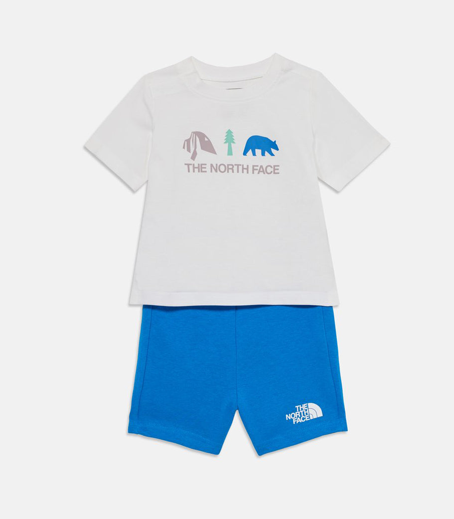 T-shirt+shorts Unisex bambino