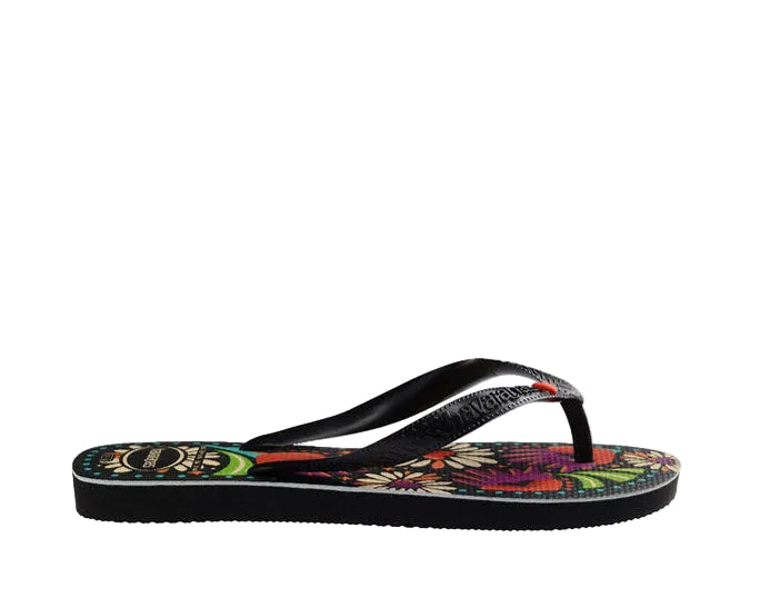 Havaianas Top Begonia Coracao 4150745 Black (00090)