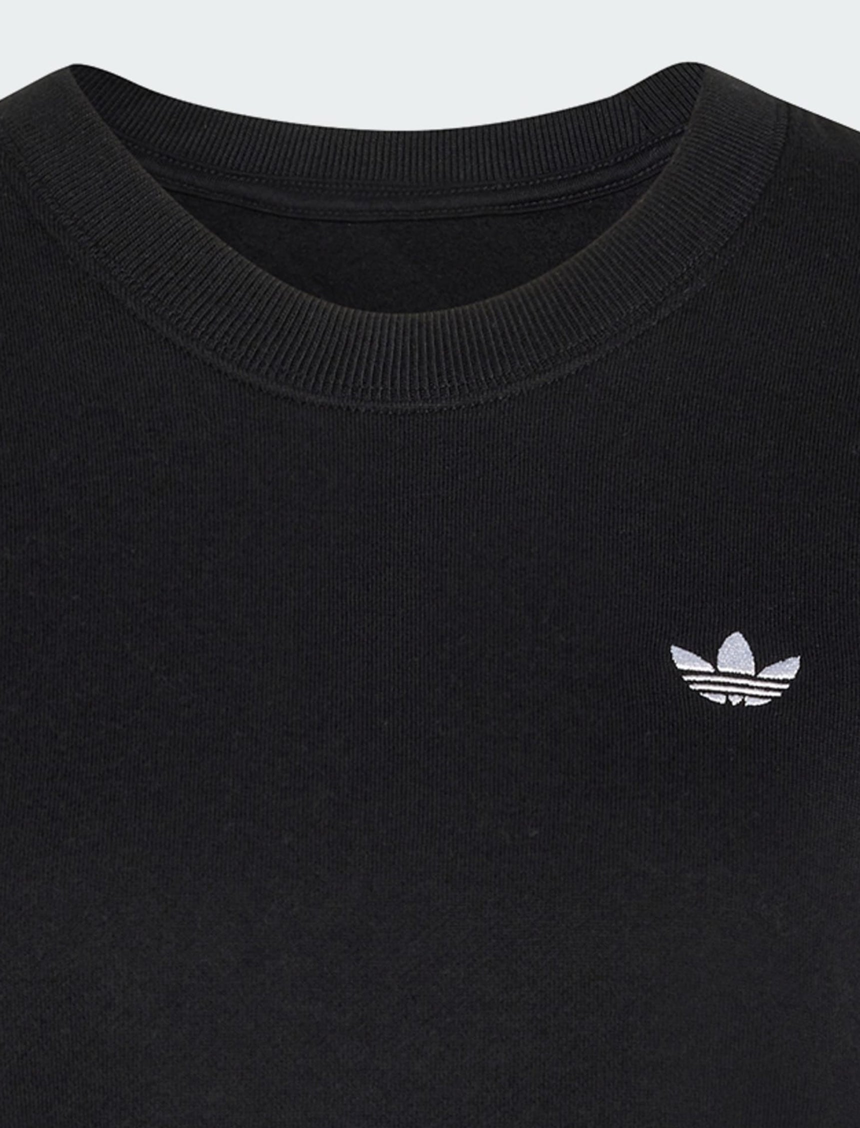 Felpa Adidas Essentials Crew Long Fleece OS KT2275 Black