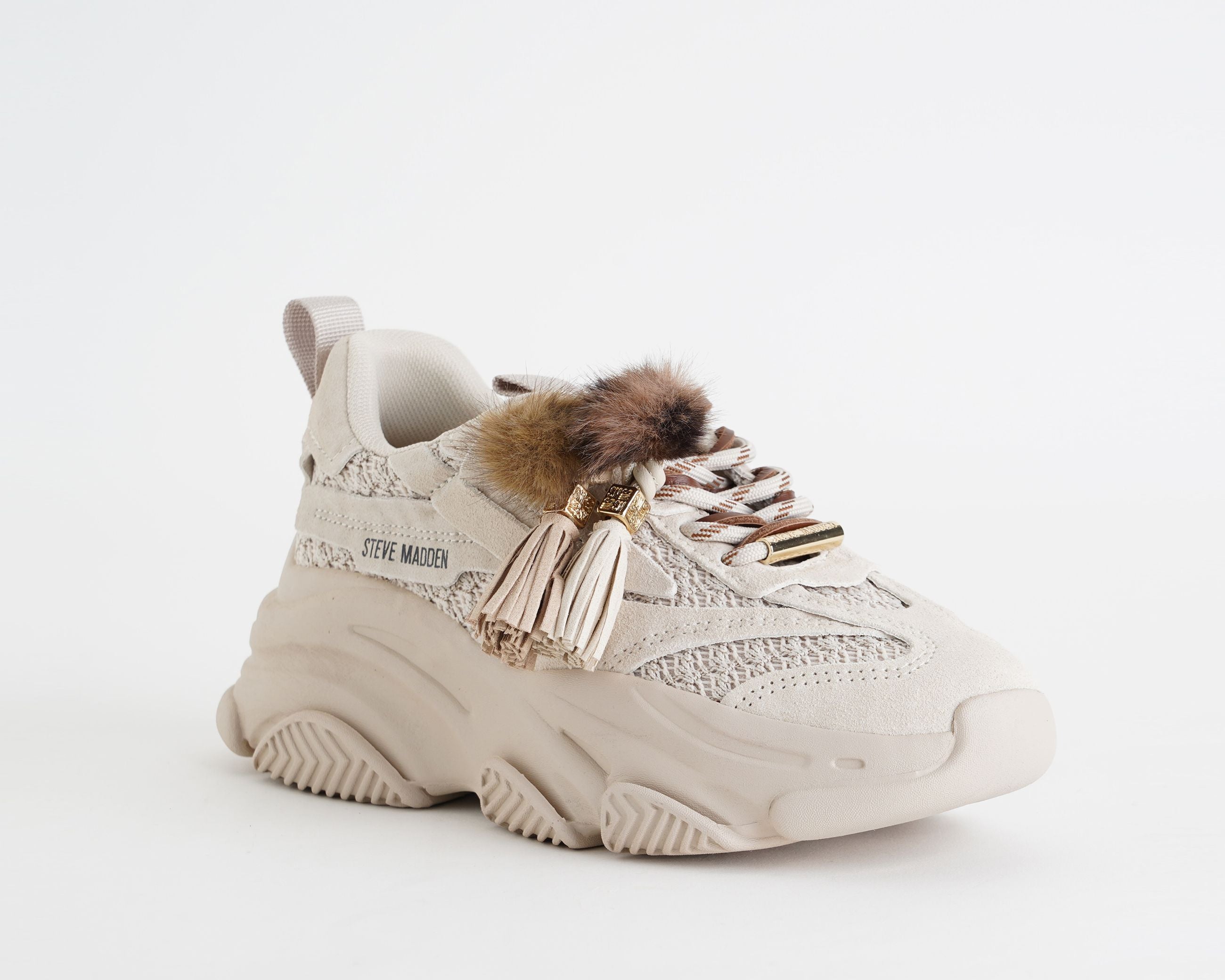 Sneakers Steve Madden SMPPOSSESSION-PP-290 Bone Suede 