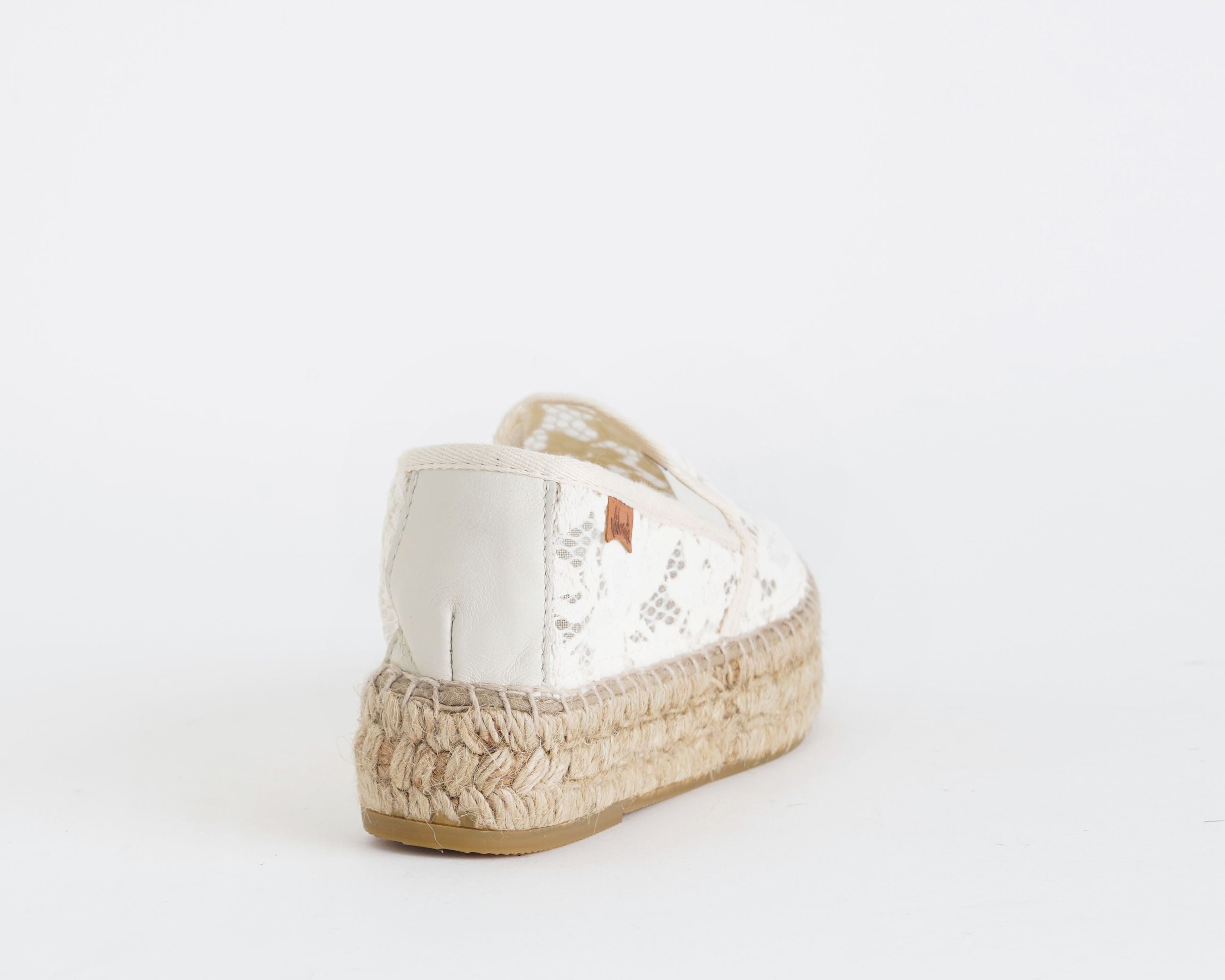VIDORRETA Espadrillas Normandie 0140N tessuto ricamato bianco donna - art. 0140N

