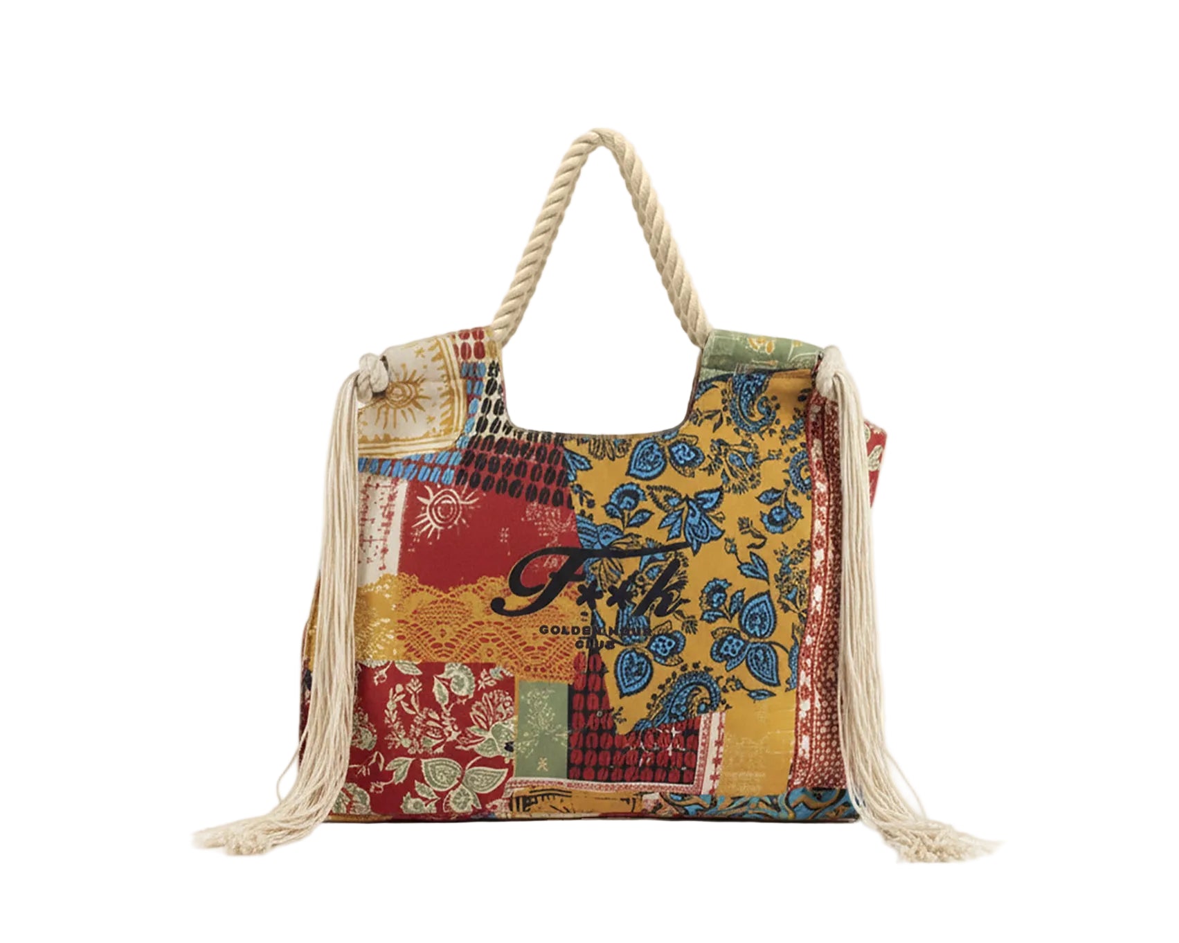 Maxi Bag in canvas F*k FA26-SW0081X38 Donna