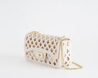 Borsa a spalla Marc Ellis Flat Basket Donna Beige Light Gold – Vista laterale