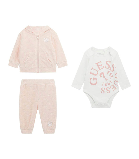 Tuta neonato GUESS H5BW02 Pink Bambina