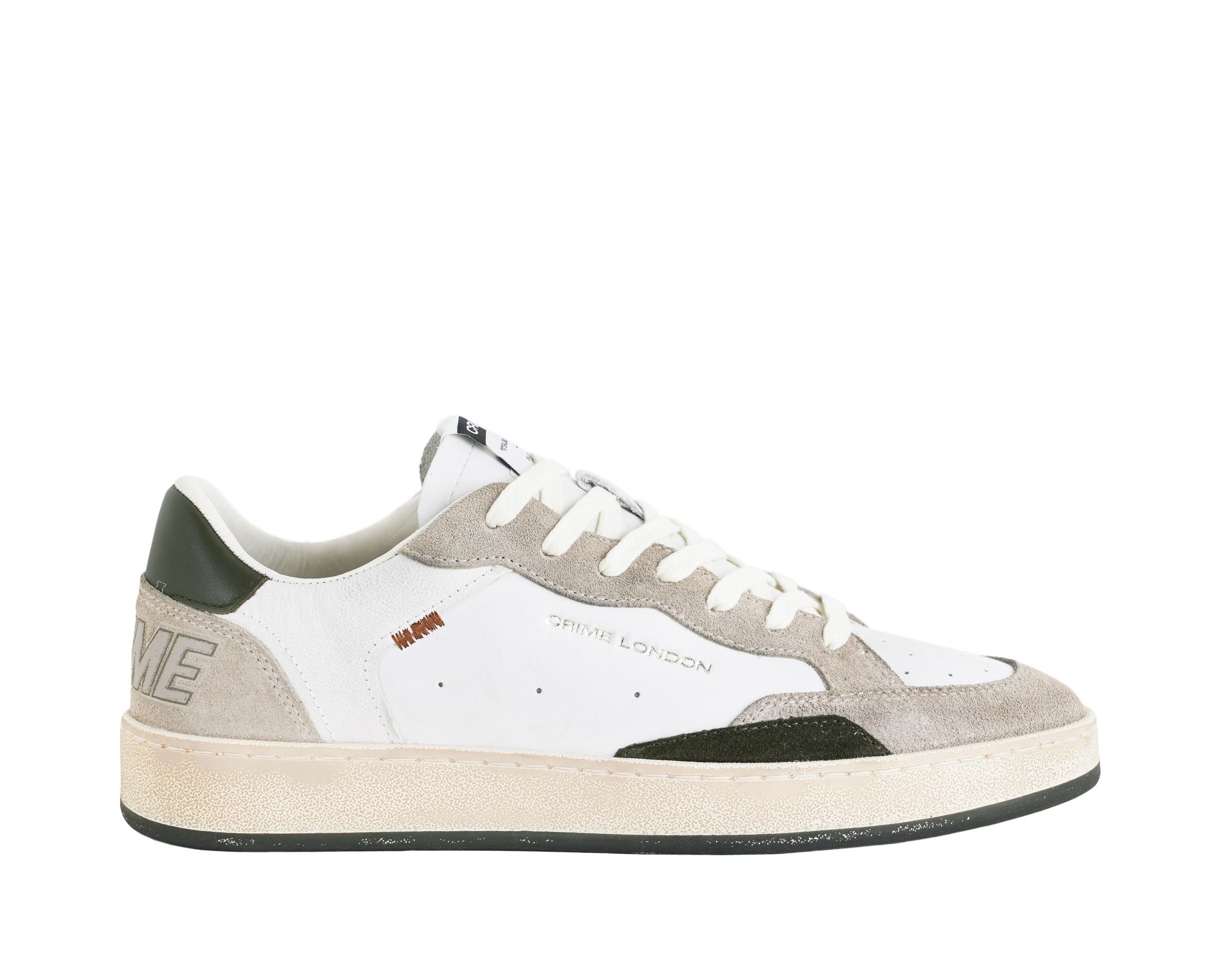 Sneakers CRIME LONDON CHELSEA DUNE DRIFT 11203AA8.10 WHITE Uomo