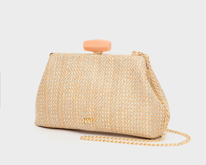 Clutch Nalì Julia GMPC0048 in tessuto Arancio