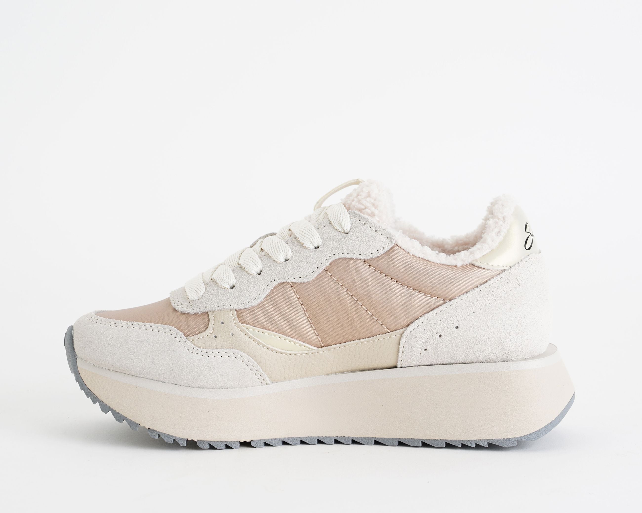 Sneakers Sun68 Big Ally Teddy Z46216 Bianco Panna