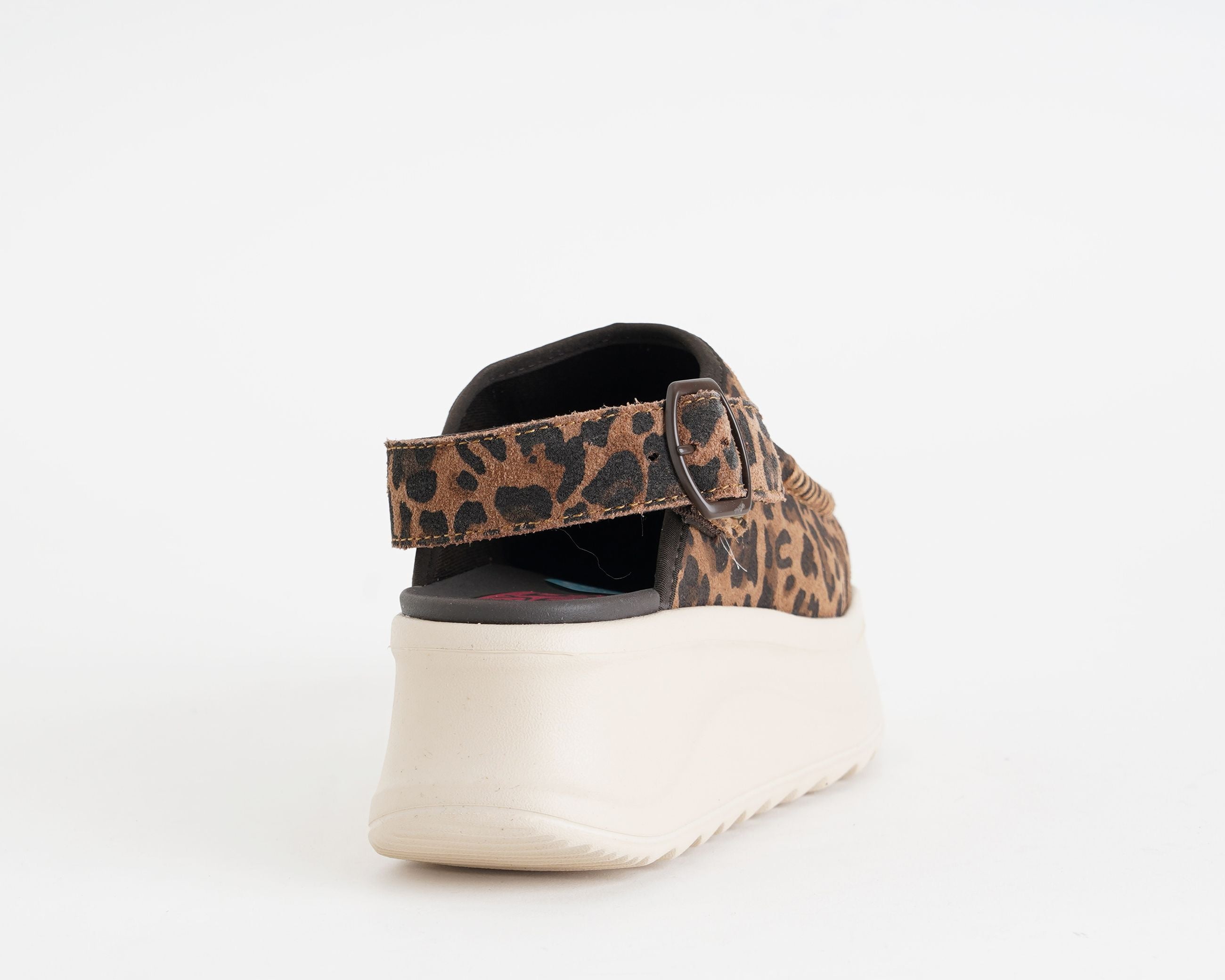 Sabot slingback Hey Dude Delray Clog Suede HD.44259 Brown Leopard