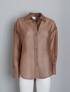 Camicia Anonyme Tencel Summer Shirt P26SB238 Nut