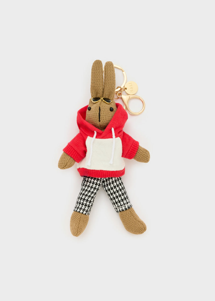 Portachiavi Nalì Charms Bunny EMPT0058 Rosso Donna