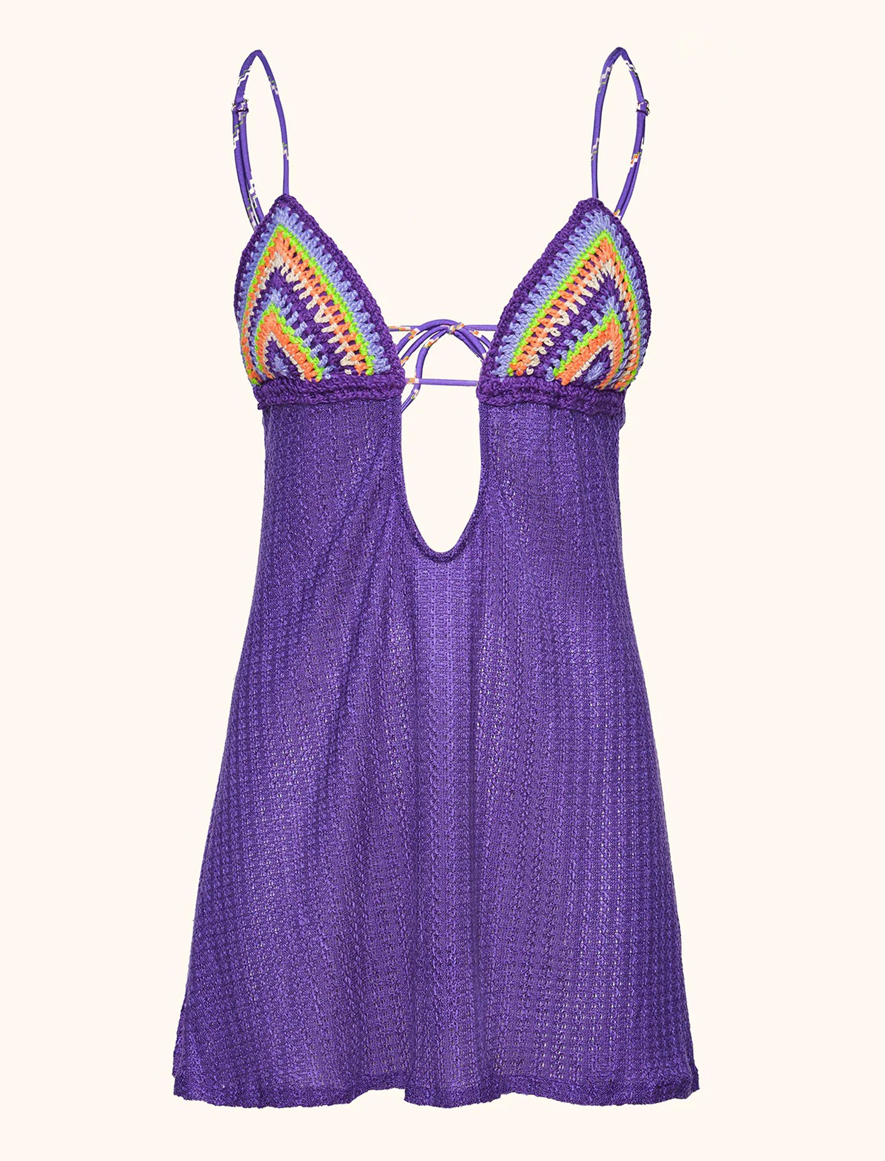 Vestito corto Me Fui MF26-SW0506PR Purple 