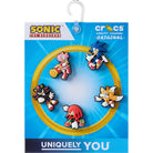 Jibbitz Crocs Sonic the Hedgehog set da 5 pezzi multicolore - Accessori scarpe Crocs unisex