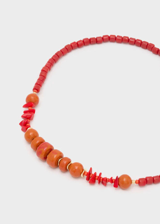 Collana Nali' Melody con perline KACL0030 Corallo