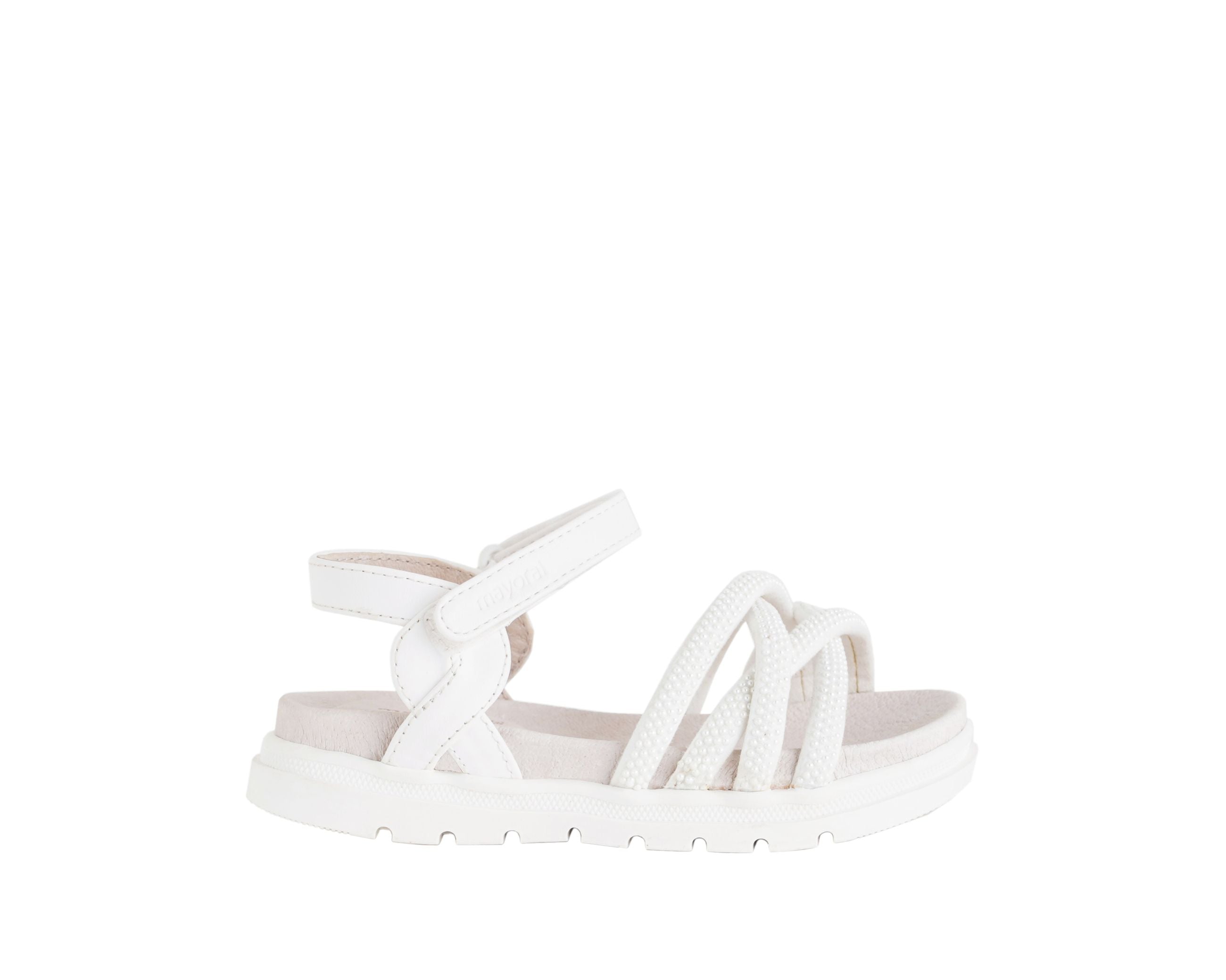 Sandalo strass 43738 MAYORAL bambina colore Bianco