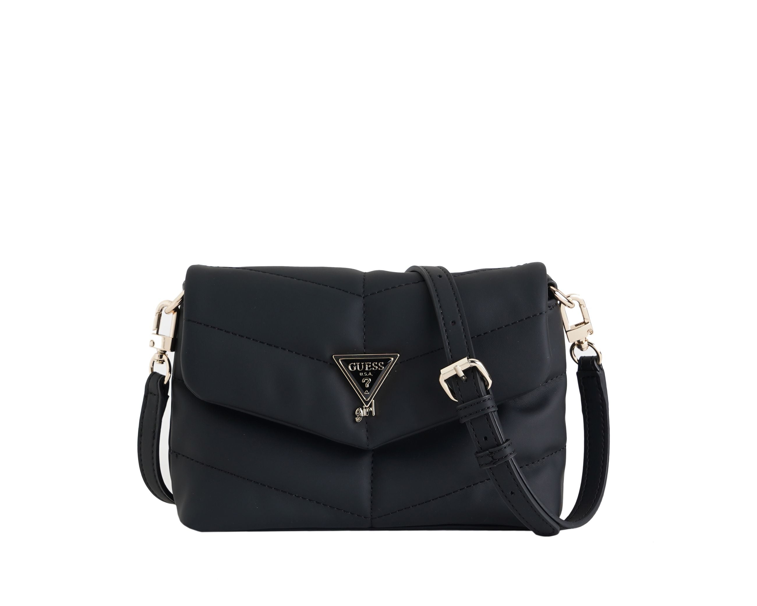 Borsa GUESS Mini Puffy Crossbody J5YZ12WGVT0 Nero Bambina