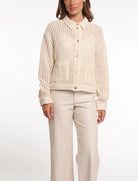 Giacca in maglia Rino&Pelle Carmen.7002623 Birch