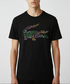 T-Shirt Lacoste bambino nera in cotone – 947832-K96
