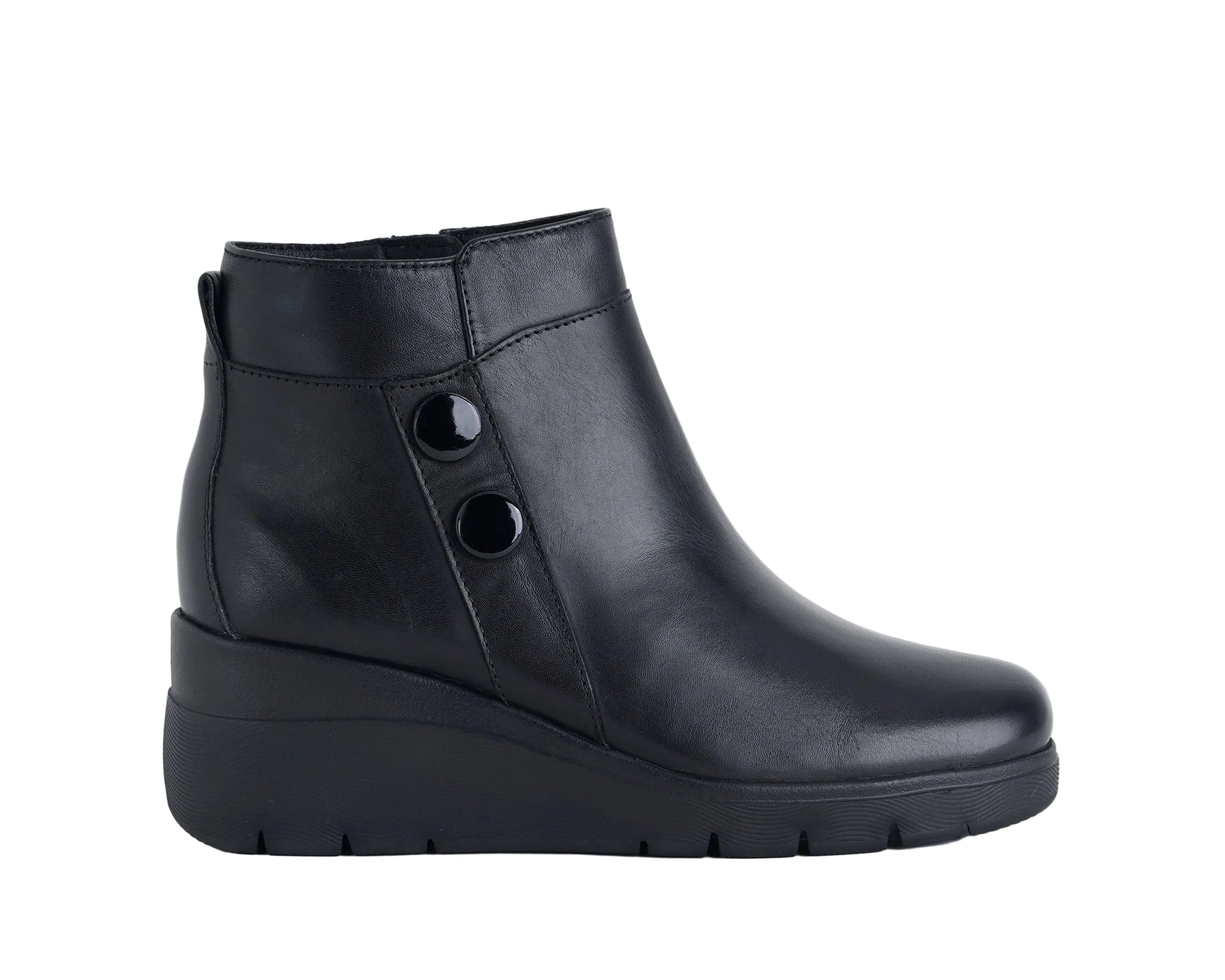 Stivaletti in pelle Melluso K55315 Nero Donna