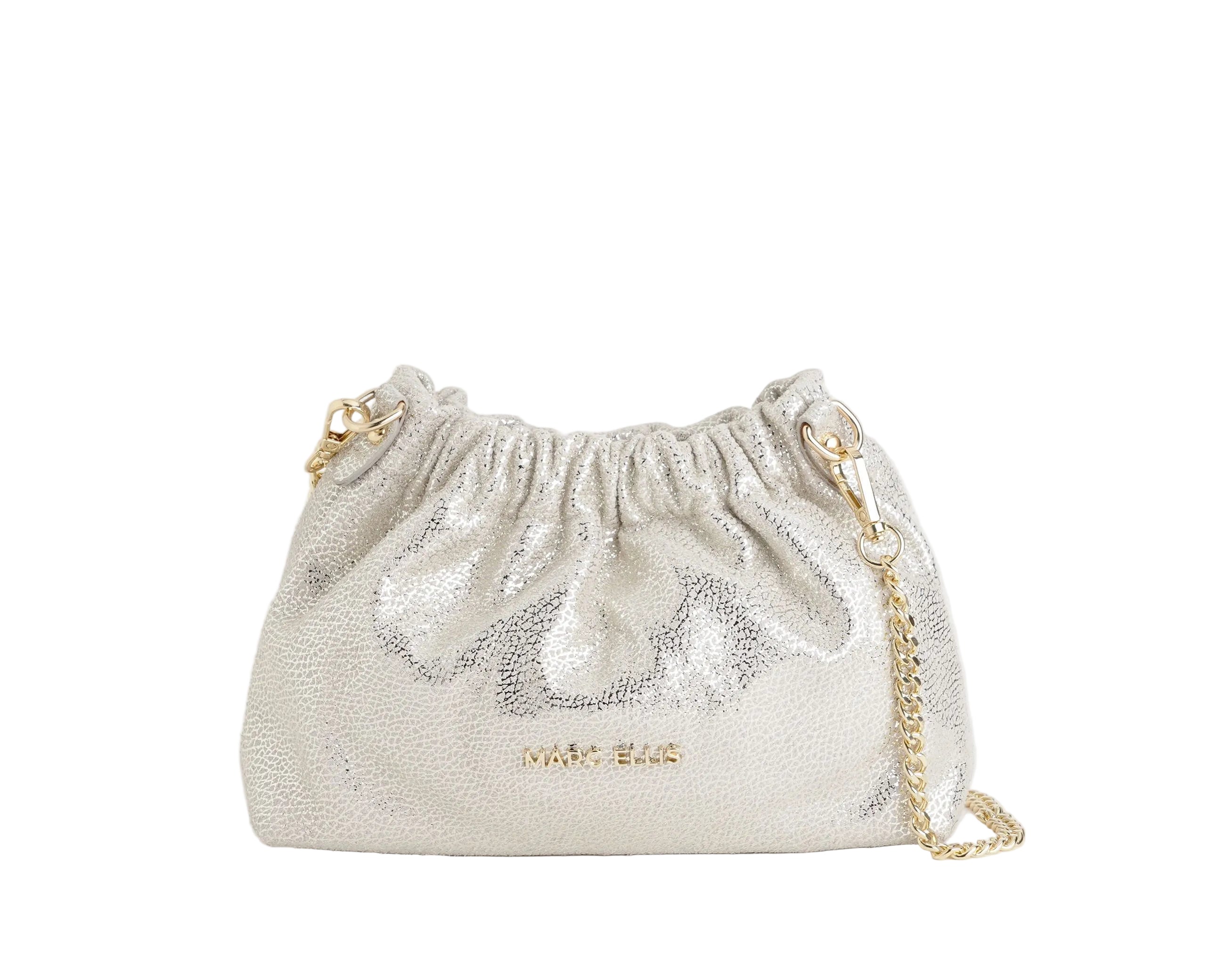 Borsa a spalla Marc Ellis Helena Suede Lux Donna