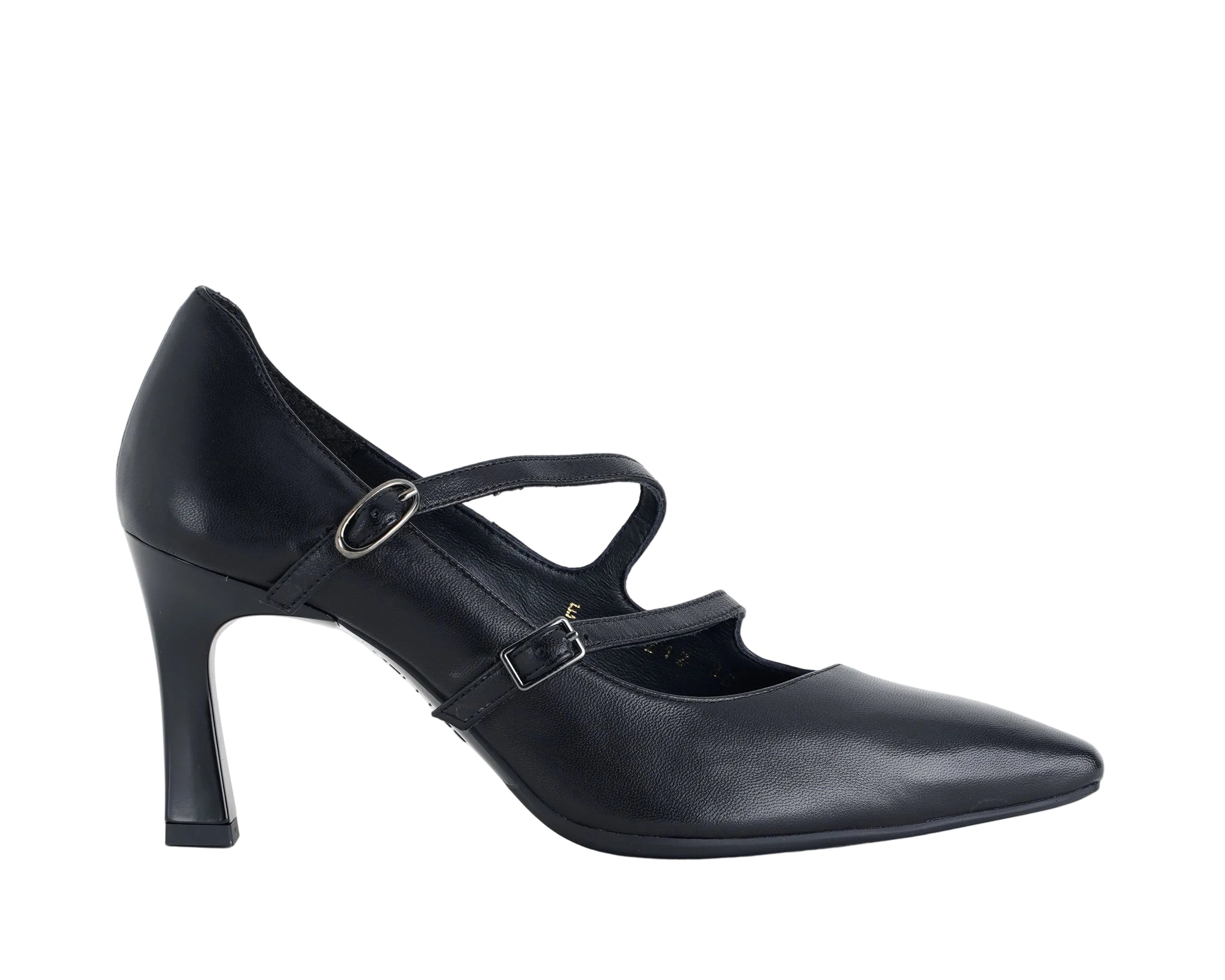 Decolletè in pelle Melluso Gilda80 E5212 Nero Donna