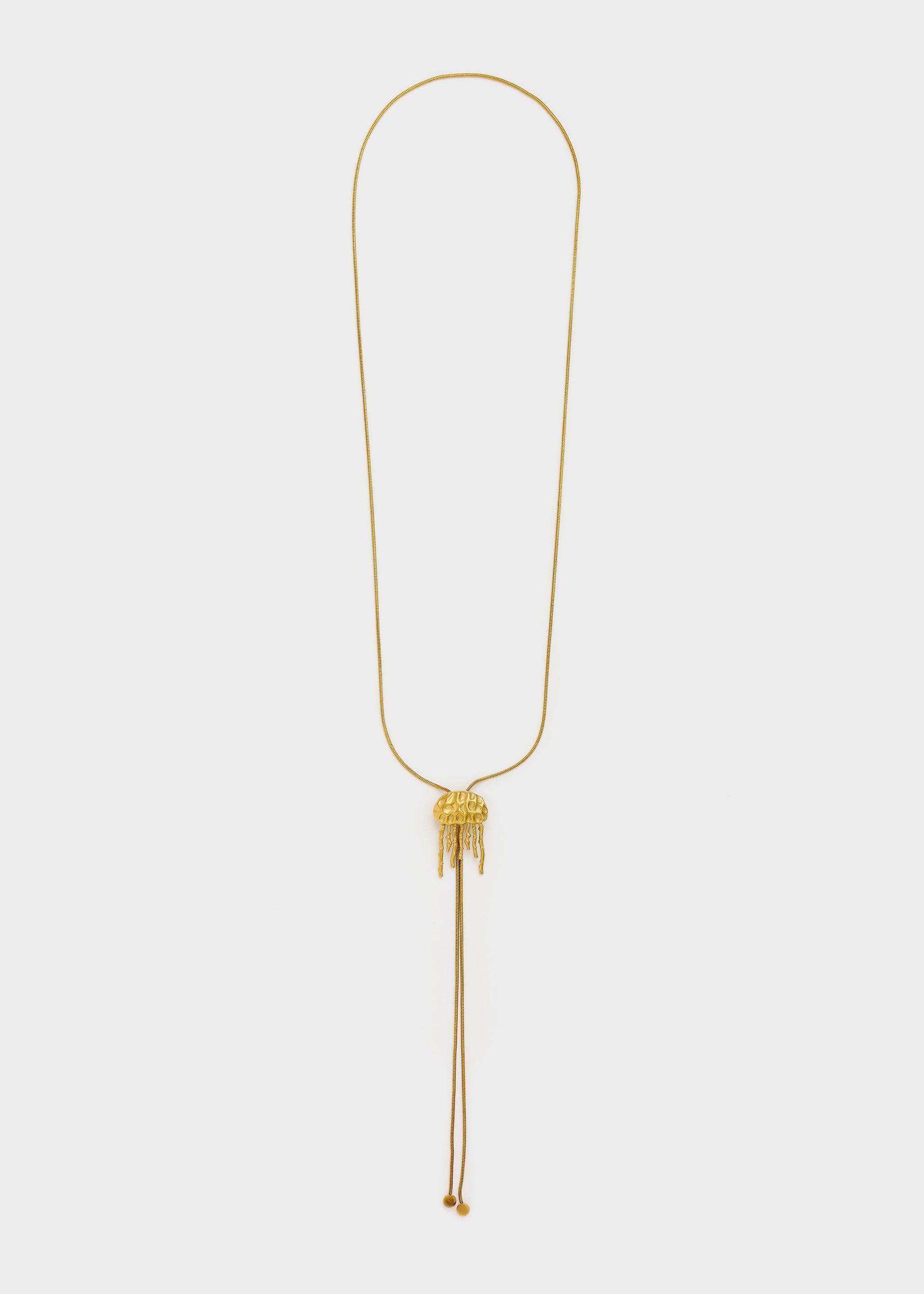 Collana Medusa Martellata Nali' PWCL0015 Oro Donna