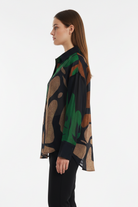 Patrice Shirt Emerald - Laterale