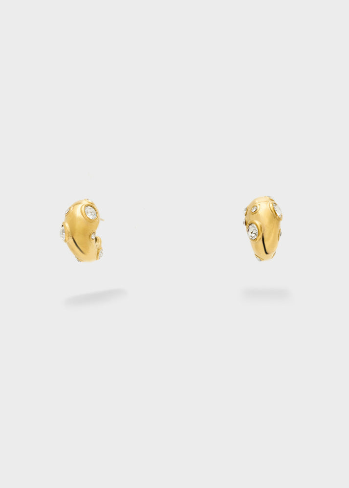 Orecchini semicerchio Nalì Chuncky PWOR0042 Oro Donna