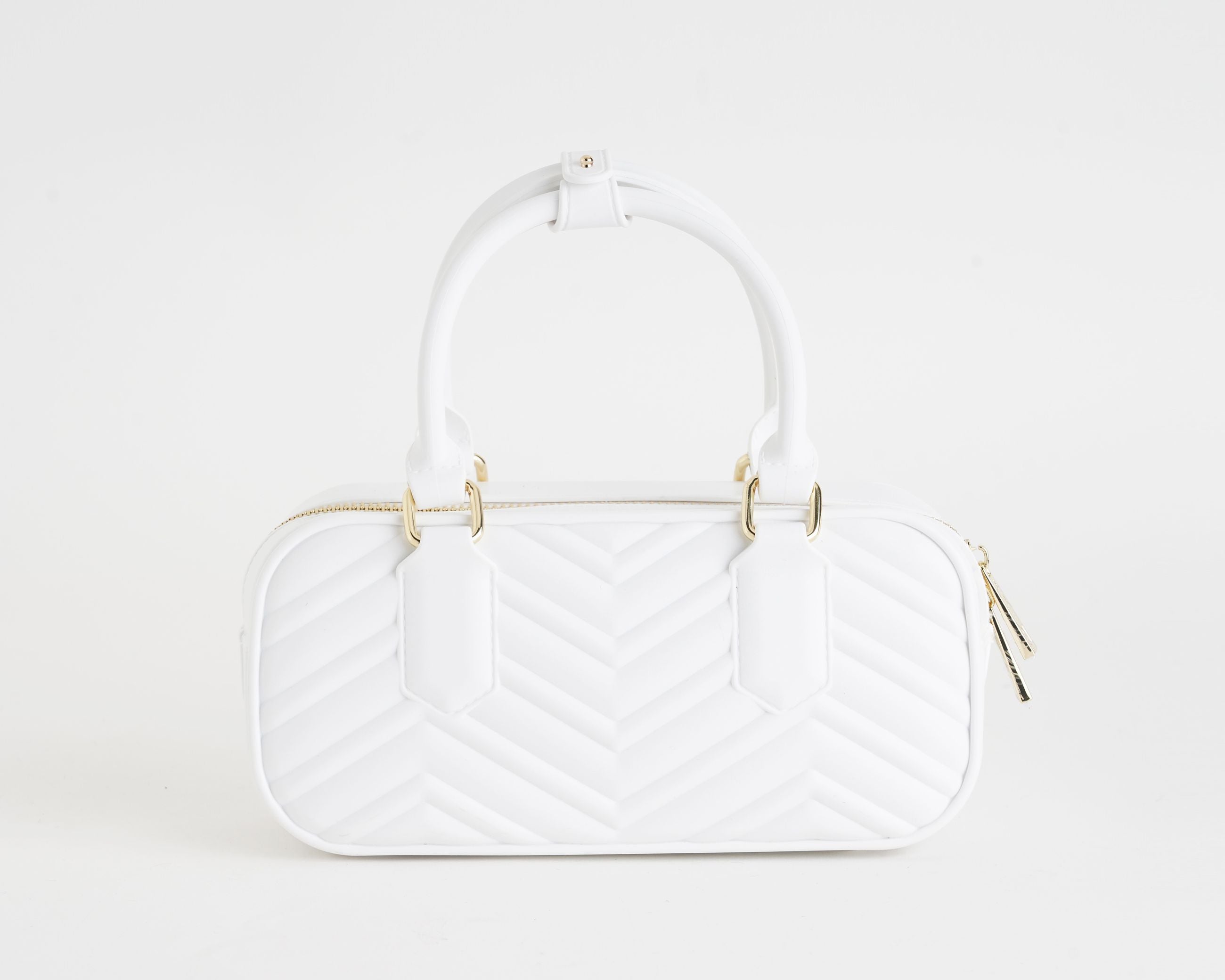 Borsa a mano Marc Ellis Flat Soho 26 Donna Milk Light Gold - Vista posteriore