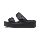 Sandalo Crocs Brooklyn Sandal Low Wedge W CR.207431 colore Nero — CROCS