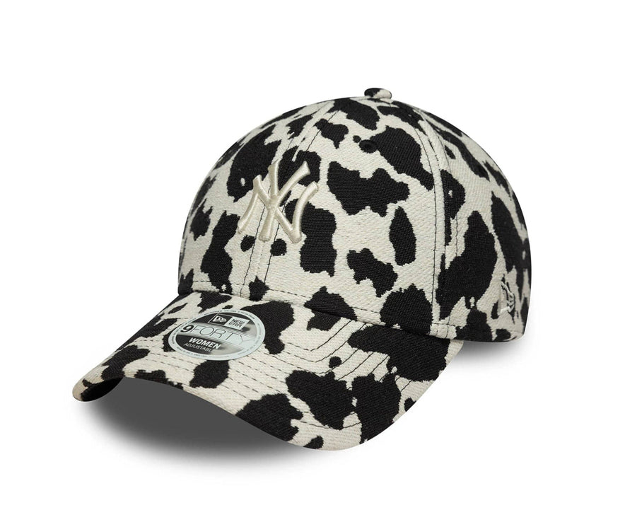 Cappello New Era 9FORTY New York Yankees MLB Cow Midi 60771872 Black Donna