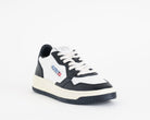 AUTRY Medalist Low Bicolor AULW WB01 sneakers pelle bianco nero