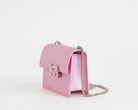Borsa a spalla Marc Ellis Supermee S Donna Cashmere Rose Silver – Vista laterale