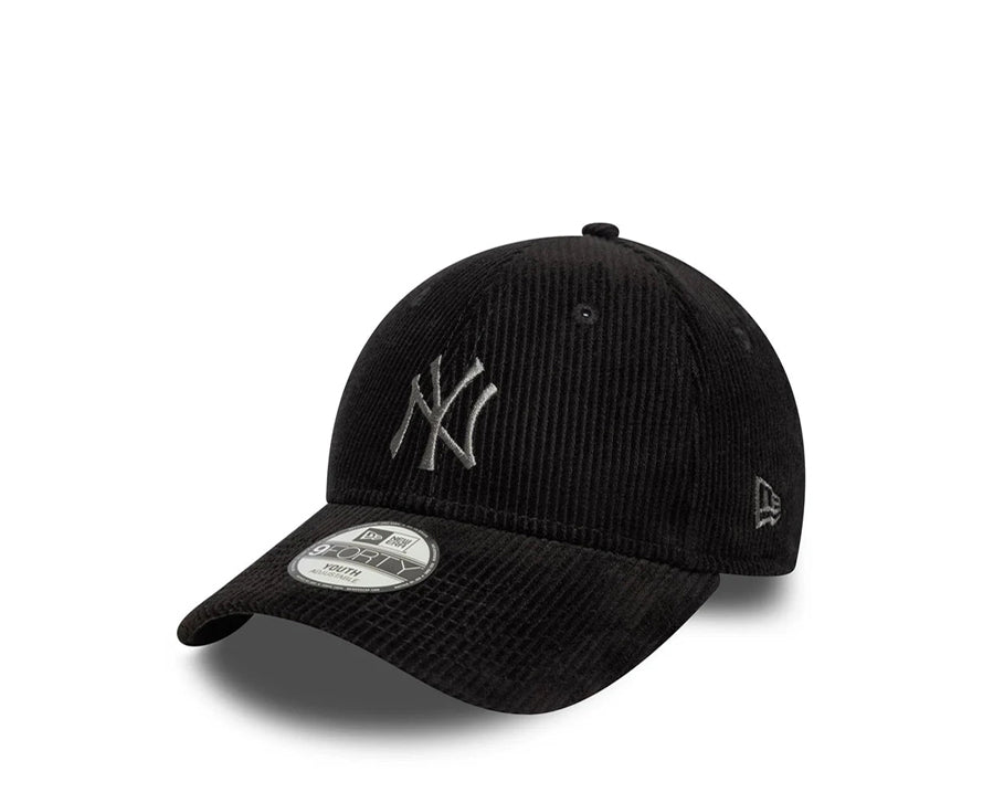 Cappello NEW ERA 9FORTY New York Yankees MLB Cord 60691089 Nero Unisex bambino