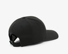 Cappellino sportivo Lacoste RK0846 nero unisex bambino - taffetà a rombi, cinturino regolabile, coccodrillo in silicone