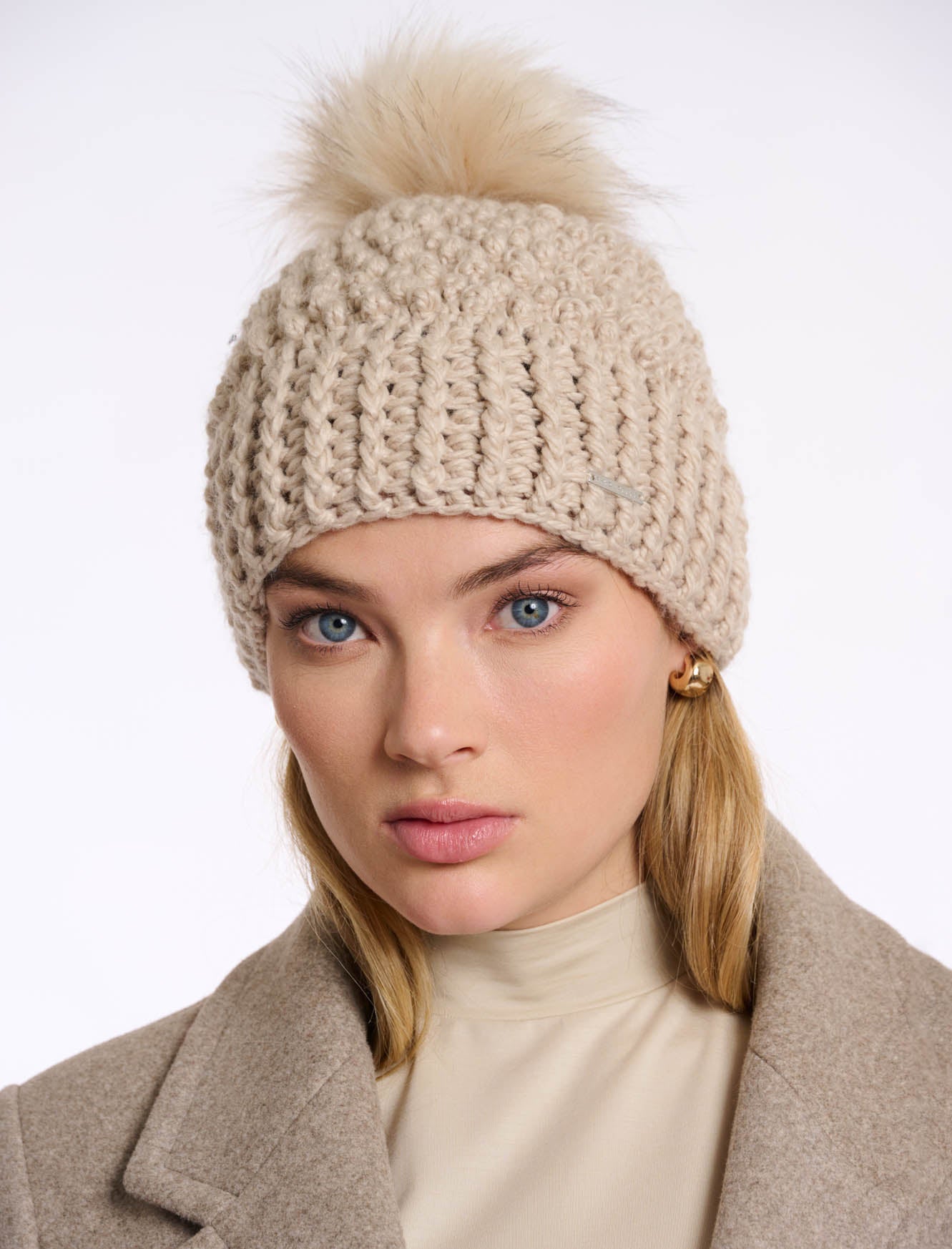 Cappello RINO&PELLE Pompon.7002512 Donna
