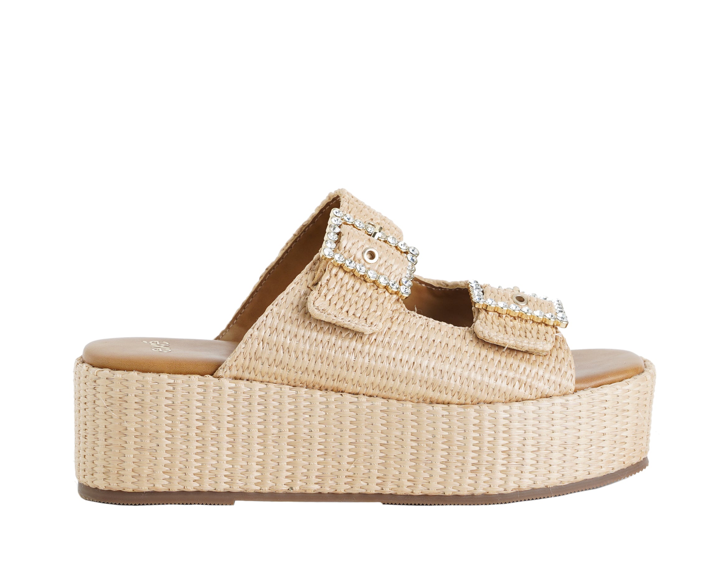 Sandalo con zeppa Donna