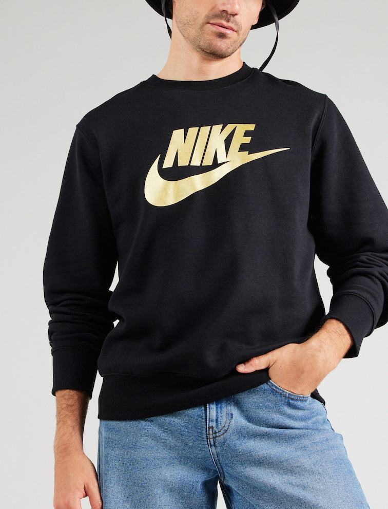 Felpa NIKE CLUB GFX CREW FN3890-011 Uomo